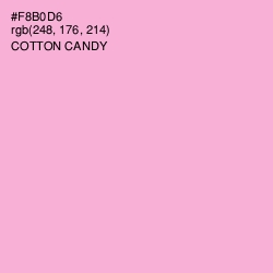 #F8B0D6 - Cotton Candy Color Image